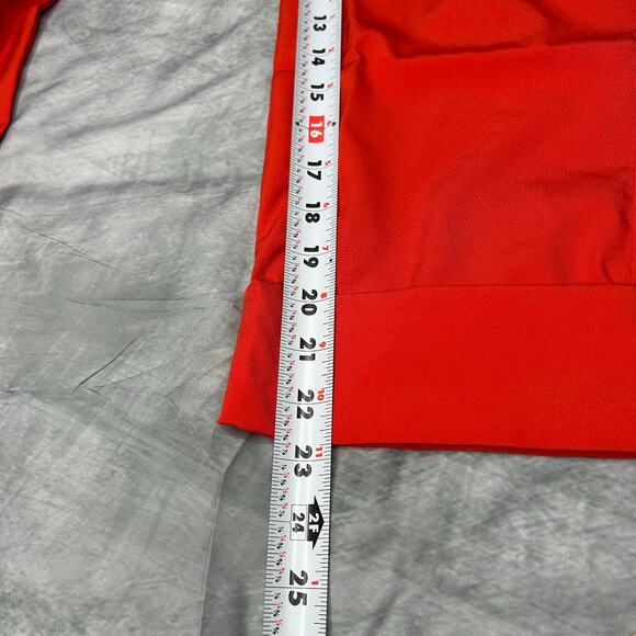 NEW Lularoe Crop Cargo Pants Women XS Runs Large Bright Red Athleisure Hiking - Picture 7 of 7